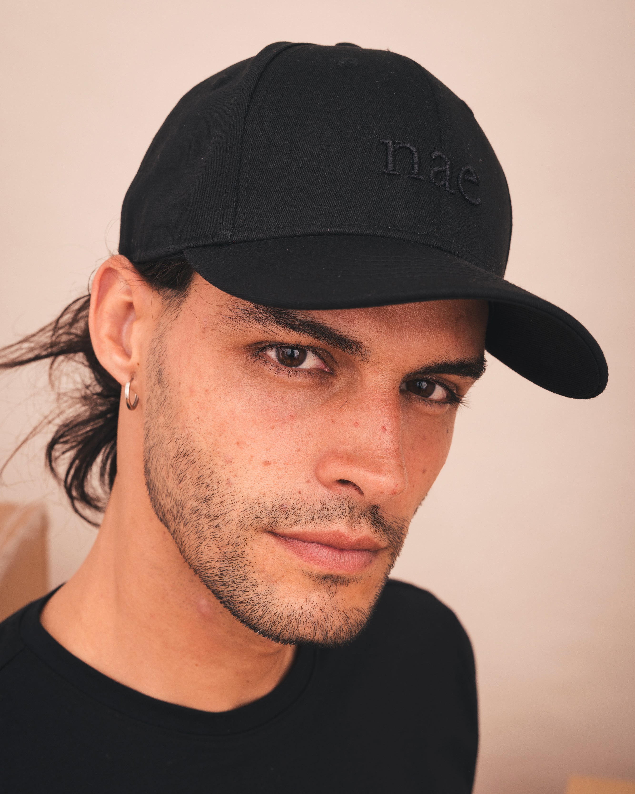 SOHO vegan baseball hat Black