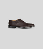 Vegan Oxford - Man stylish brown formal shoes with rounded toe and laces, ideal for sophisticated occasions.