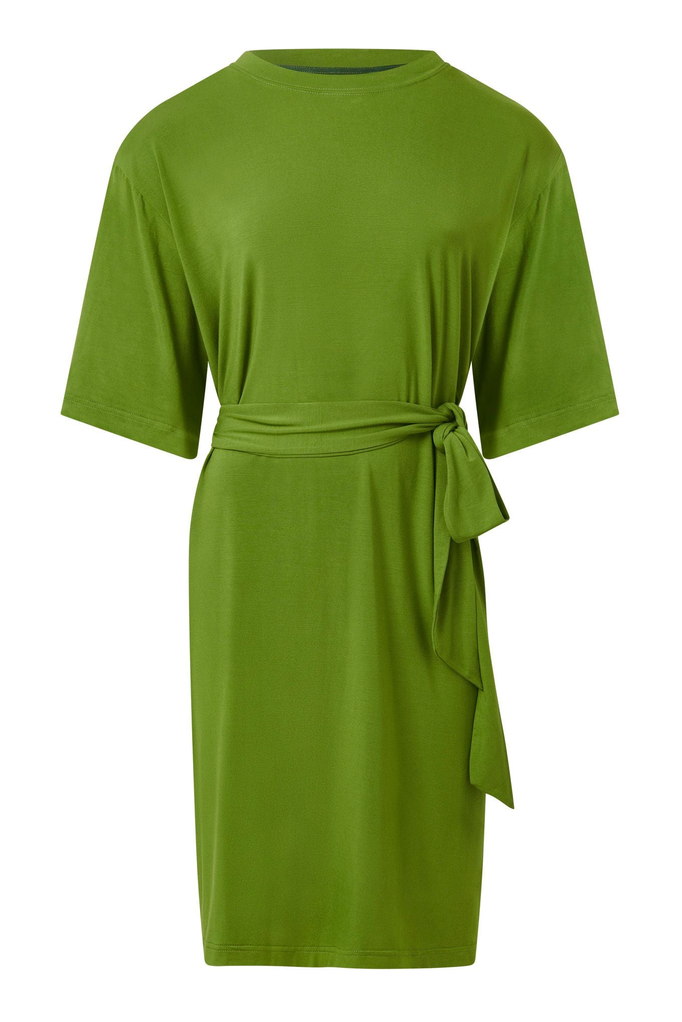 Sadie Sustainable Tencel Modal Boxy Dress in Green