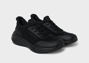 8000Kicks Hemp Runners - Vegane Laufschuhe - Herren - Ganz in Schwarz