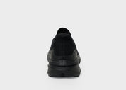 8000Kicks Hemp Runners - Vegane Laufschuhe - Herren - Ganz in Schwarz