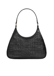 AUDREY BAG – Corn Leather in Black Croco