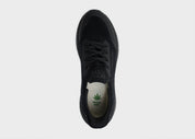8000Kicks Hemp Runners - Vegane Laufschuhe - Herren - Ganz in Schwarz