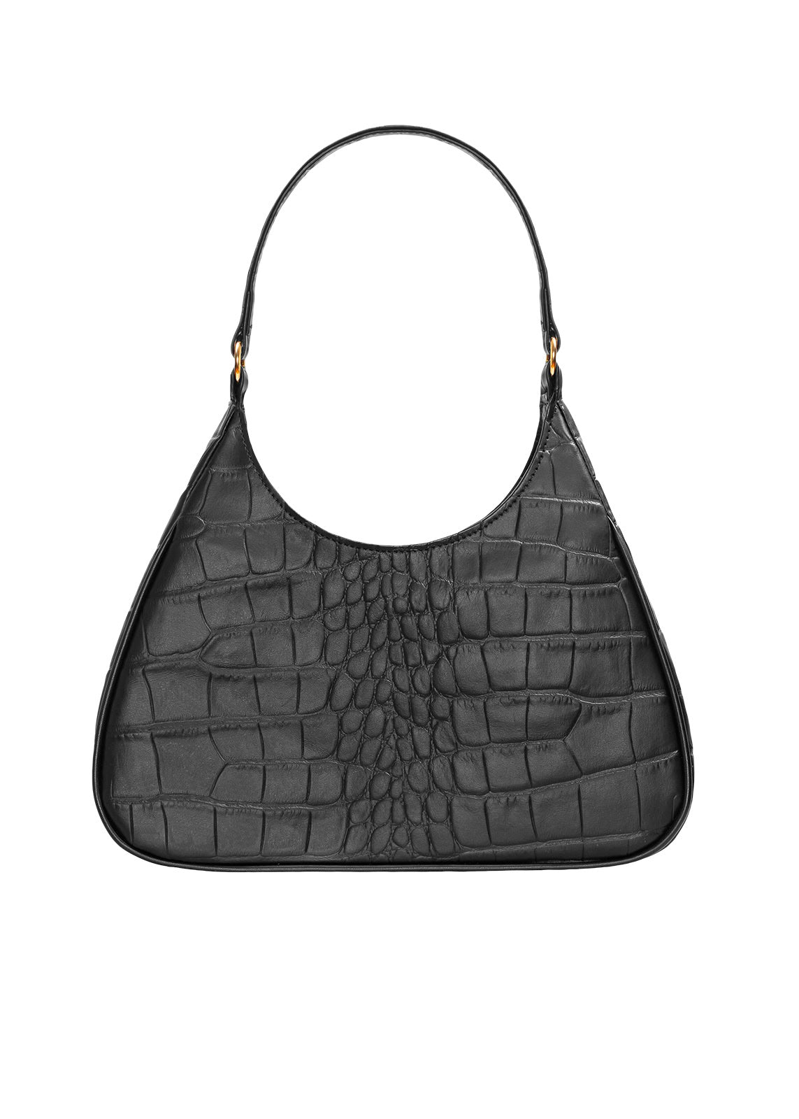 AUDREY BAG – Corn Leather in Black Croco