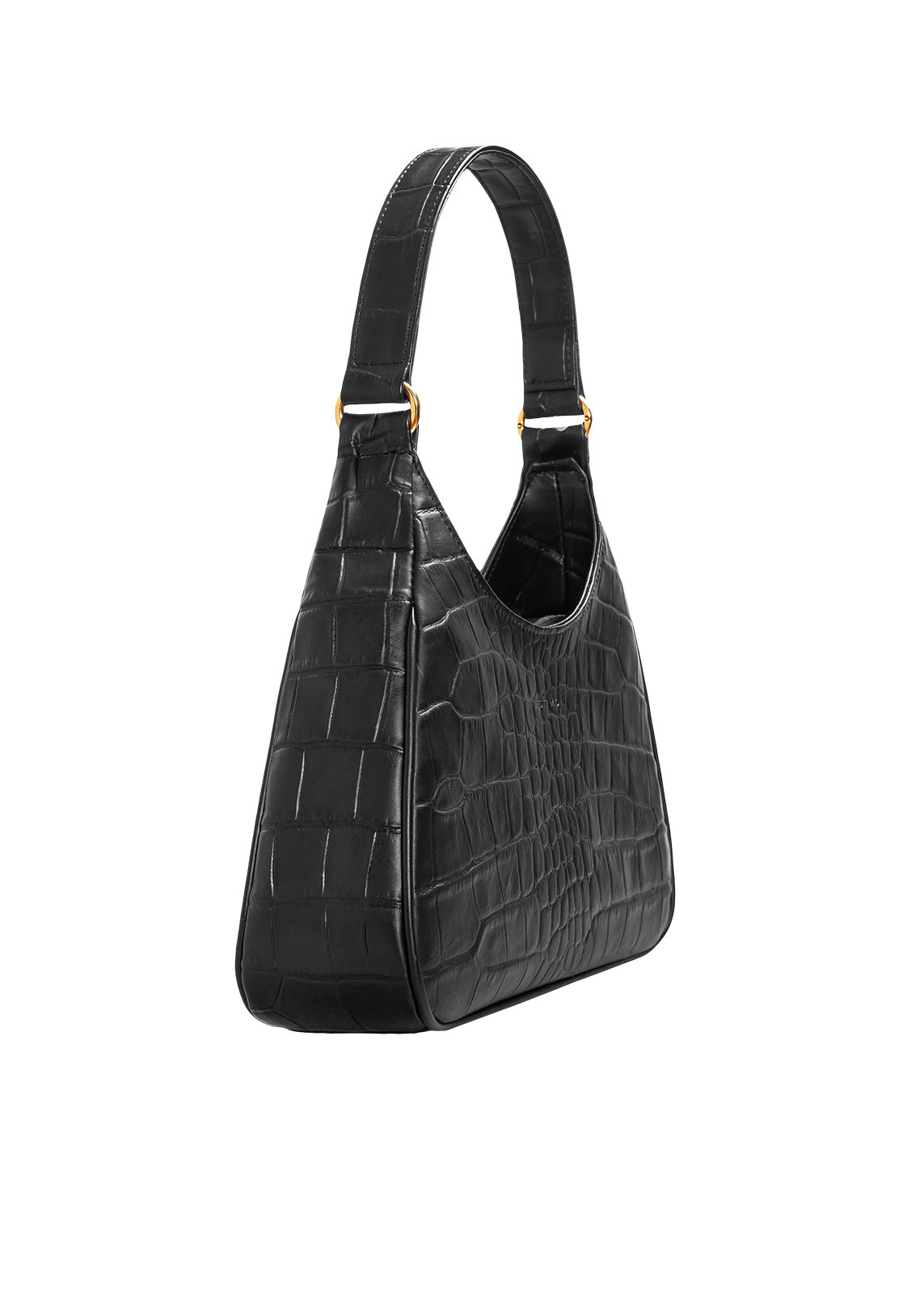 AUDREY BAG – Corn Leather in Black Croco – Ecomarket.com