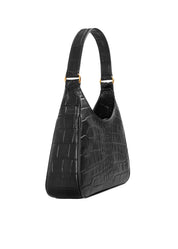 AUDREY BAG – Corn Leather in Black Croco