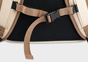Nomad Zaino rolltop in canapa beige e verde
