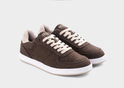 8000Kicks Seeker Damen Freizeit-Canvas-Sneaker – Dunkelbraun