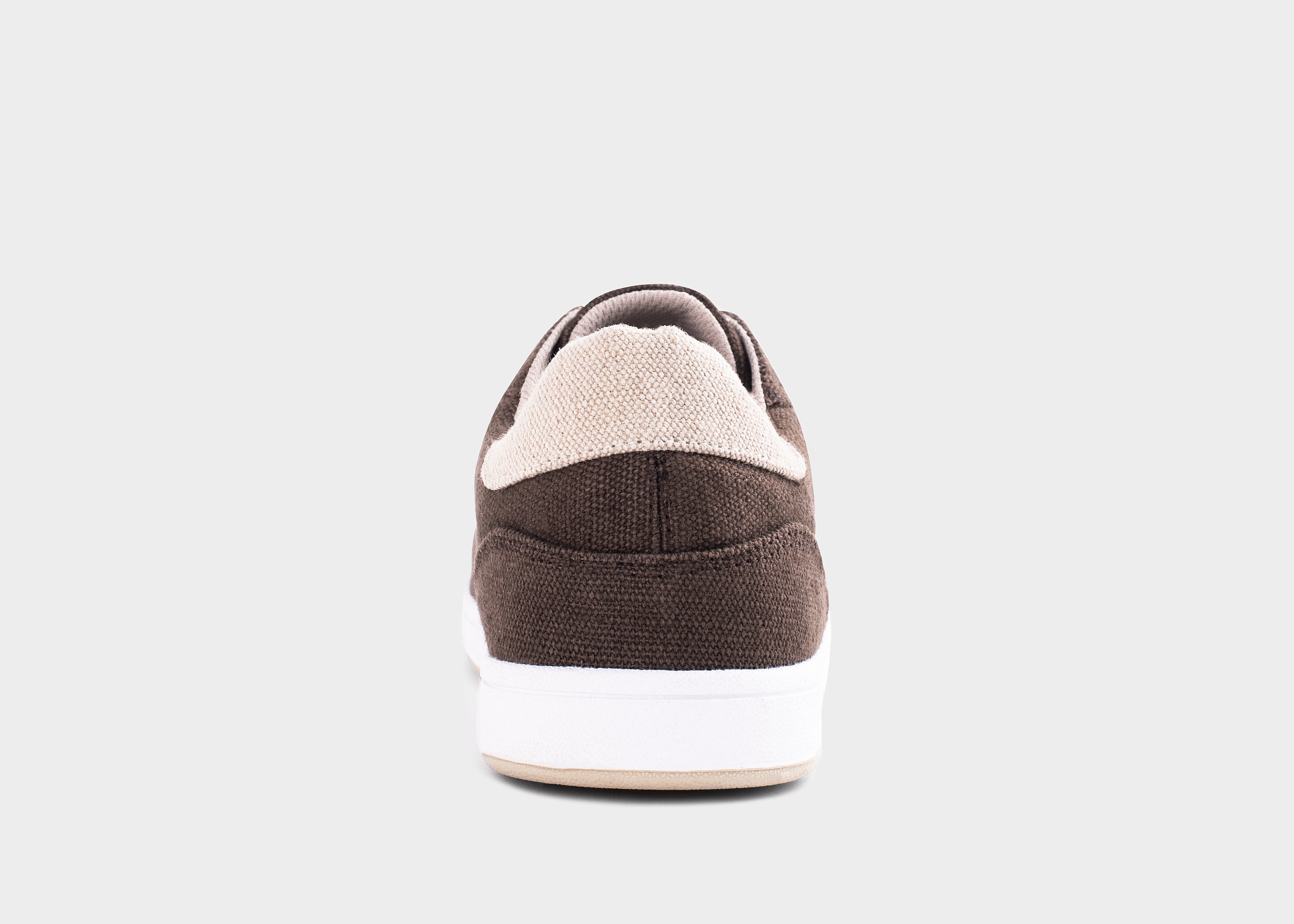 8000Kicks Seeker Damen Freizeit-Canvas-Sneaker – Dunkelbraun