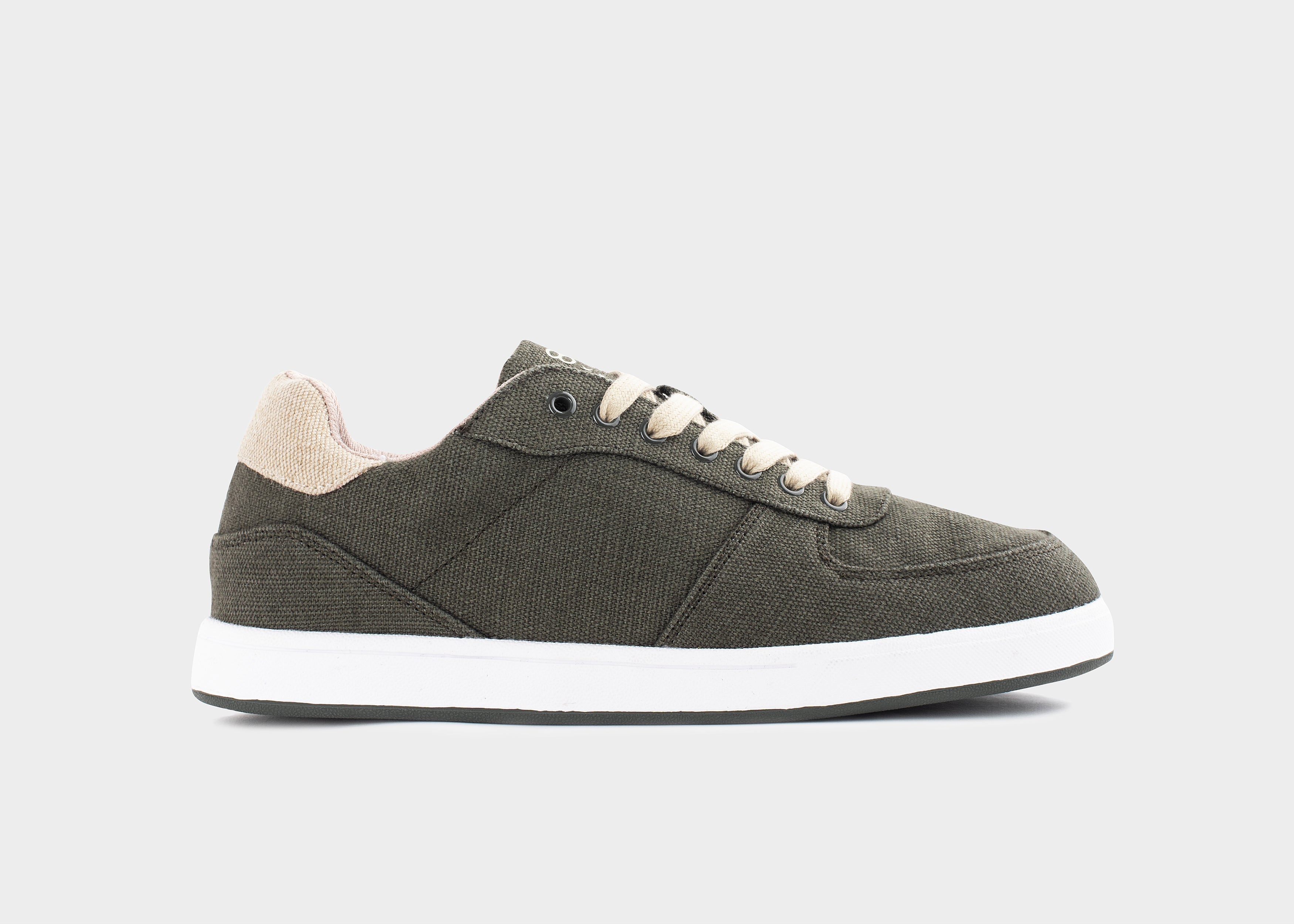8000Kicks Seeker Damen-Freizeit-Canvas-Sneaker – Dunkelgrün