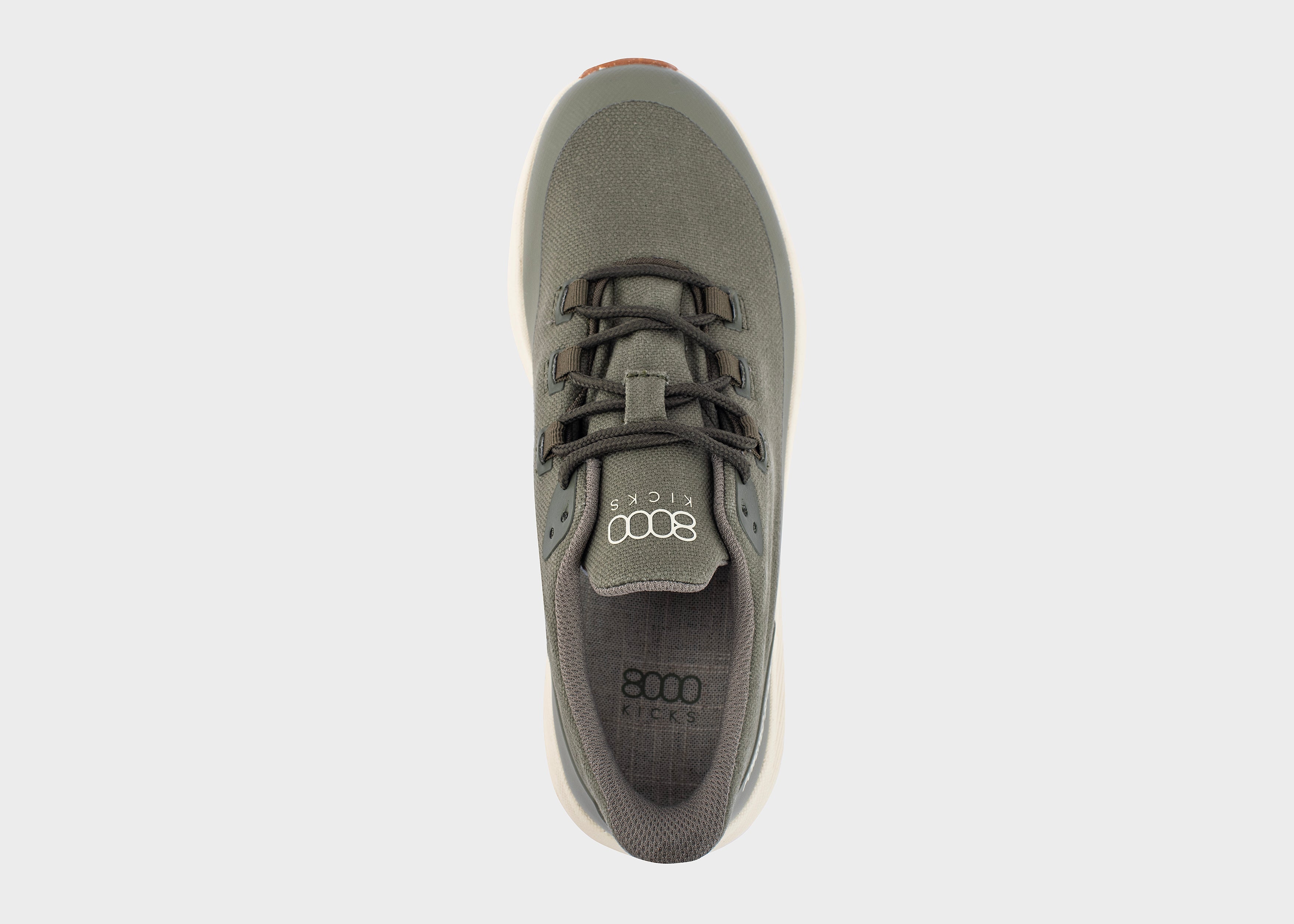 8000Kicks Trekker Leichte Wanderschuhe Damen – Dunkelgrün