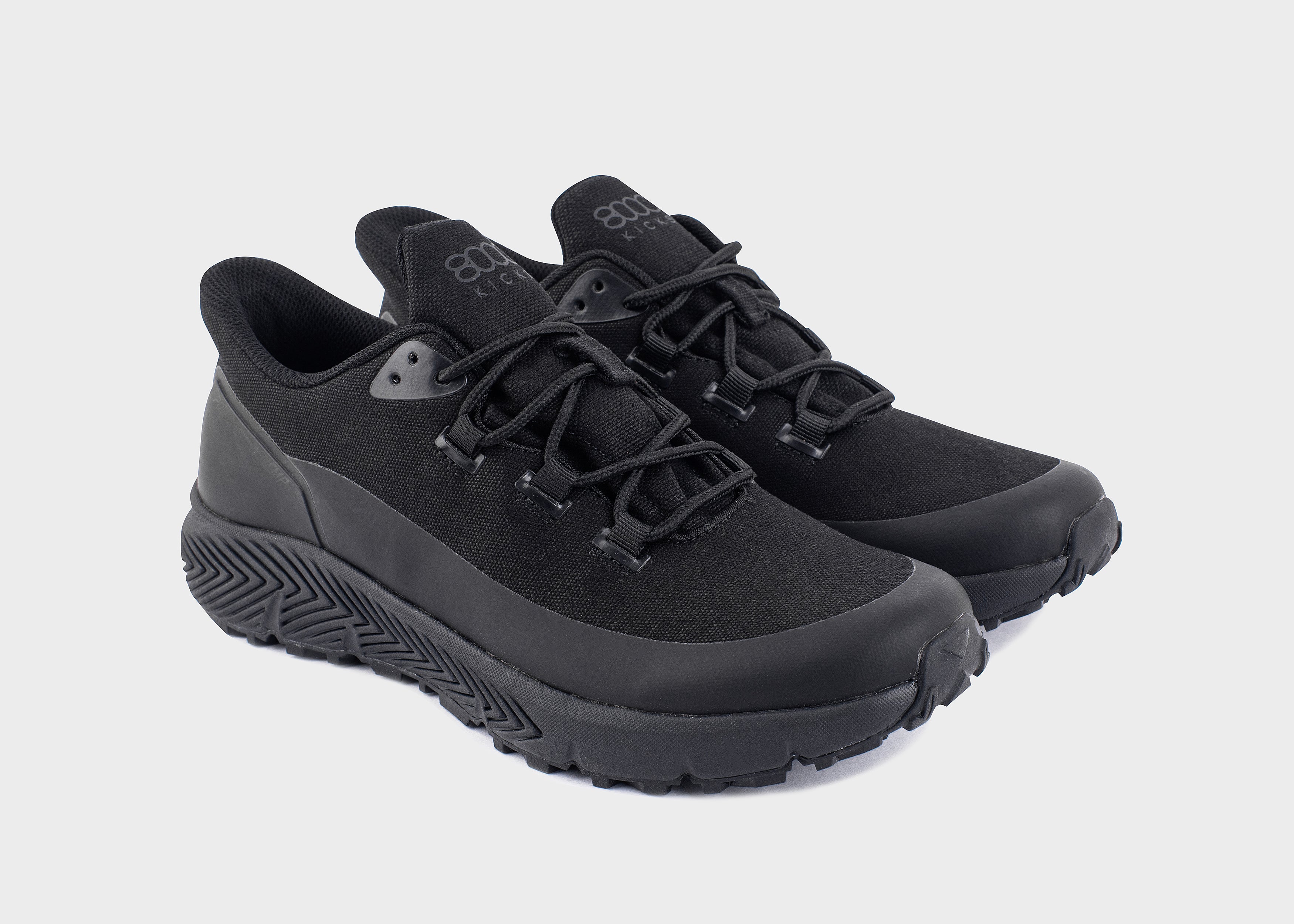 8000Kicks Trekker Leichte Wanderschuhe Damen – Schwarz