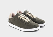 8000Kicks Seeker Damen-Freizeit-Canvas-Sneaker – Dunkelgrün