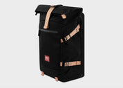 Hanf-Rolltop-Rucksack von Nomad in Schwarz