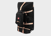 Hanf-Rolltop-Rucksack von Nomad in Schwarz