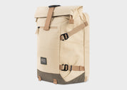 Nomad Zaino rolltop in canapa beige e verde