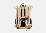 Everyday Backpack in Beige and Green - Ecomarket.com