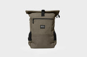 8000Kicks Everyday Hemp Rolltop Rucksack Vegan – Dark Green