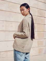CECILIA SÖRENSEN Artisan Cardigan – Pure Ecological Wool