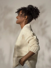 CECILIA SÖRENSEN Artisan Cardigan – Pure Ecological Wool