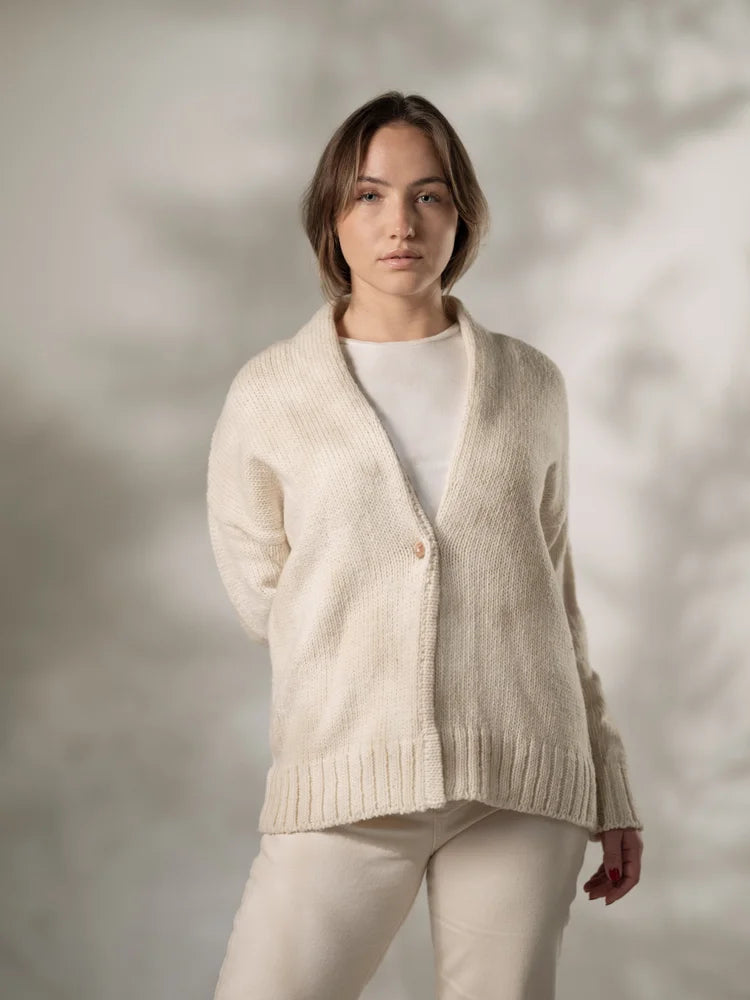 CECILIA SÖRENSEN Artisan Cardigan – Pure Ecological Wool