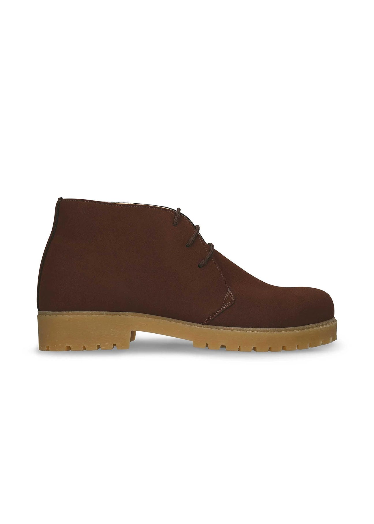 Agus Brown Vegan Desert Boots