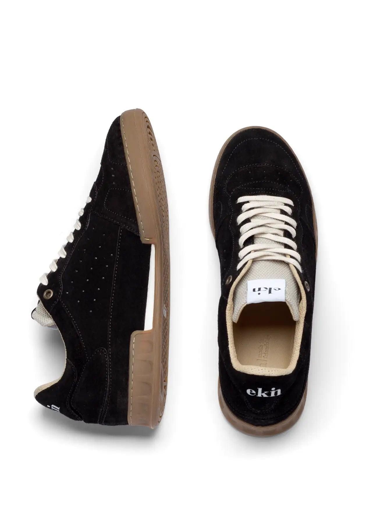 STONE ISLAND Sneakers (S0595) - Black - Sz 10 -New Ekn Alder | Zapatillas veganas estilo años 90 en negro main image 4