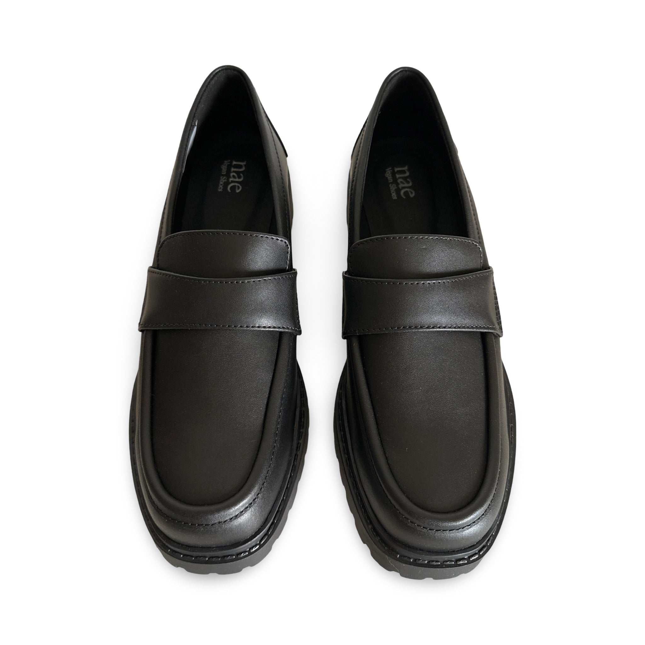 Women black moccasin