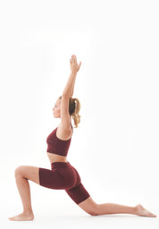 BETSYY | Organic cotton vegan bralette in Bordeaux