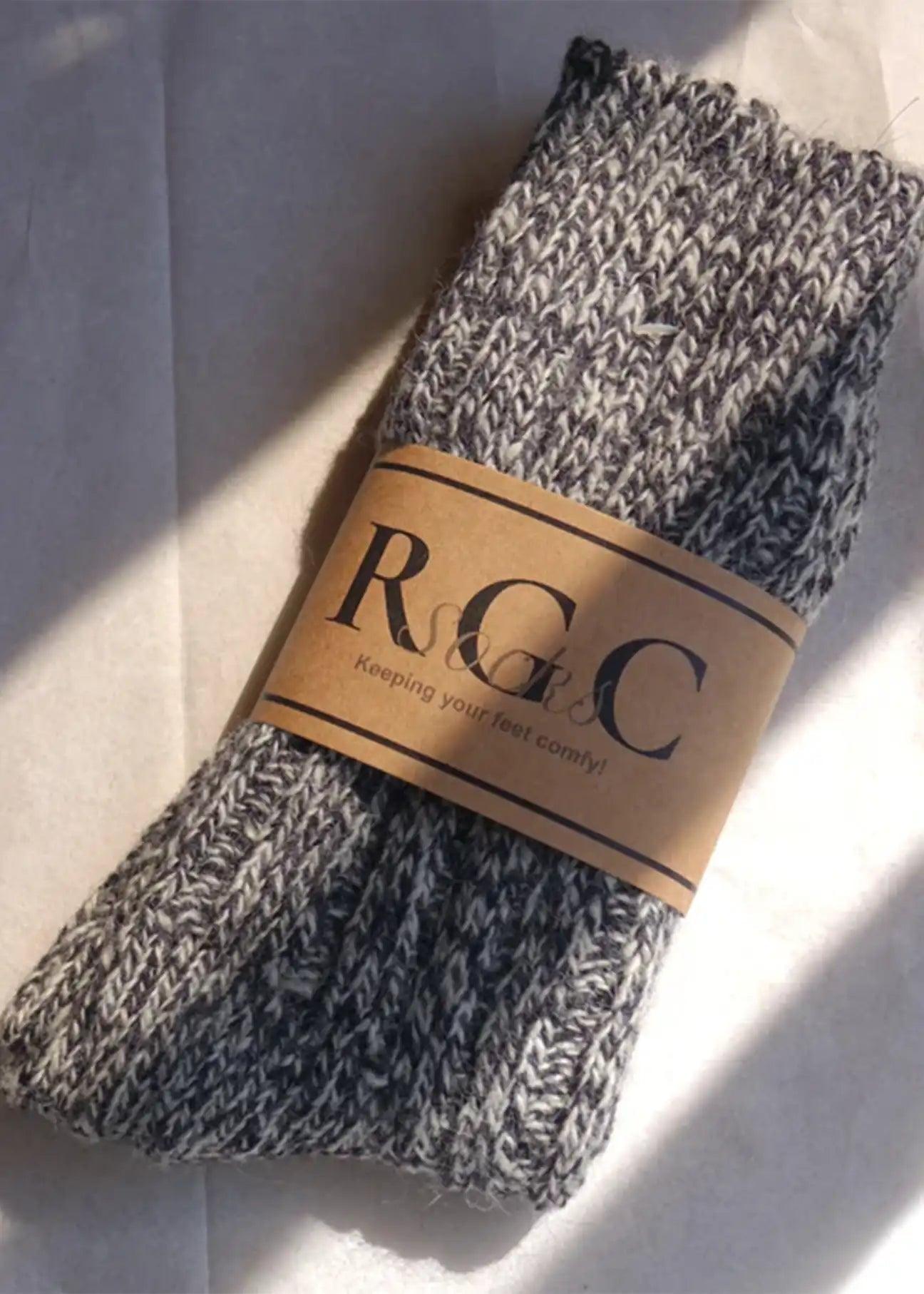 Alpaca Natural Wool Socks Zebra - Ecomarket.com