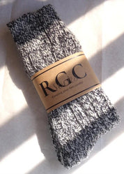 Alpaca Natural Wool Socks Zebra - Ecomarket.com