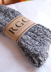 Alpaca Natural Wool Socks Zebra - Ecomarket.com