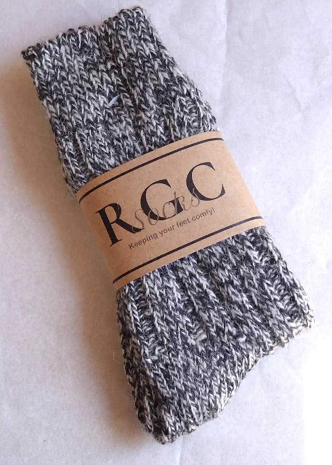 Alpaca Natural Wool Socks Zebra - Ecomarket.com