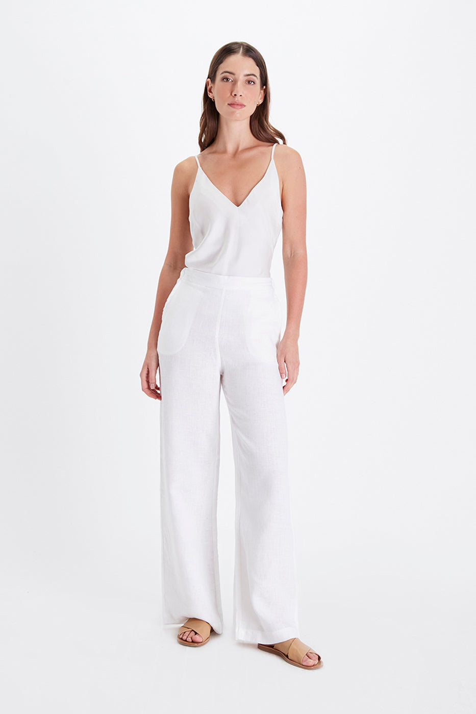 Cara Palazzo Pants - Linen-Neu Nomads