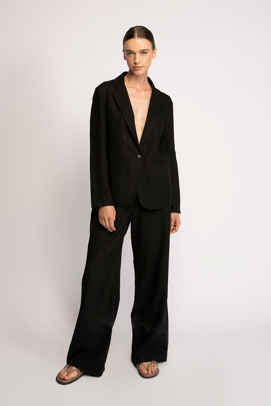 Cara Palazzo Pants - Linen-Neu Nomads
