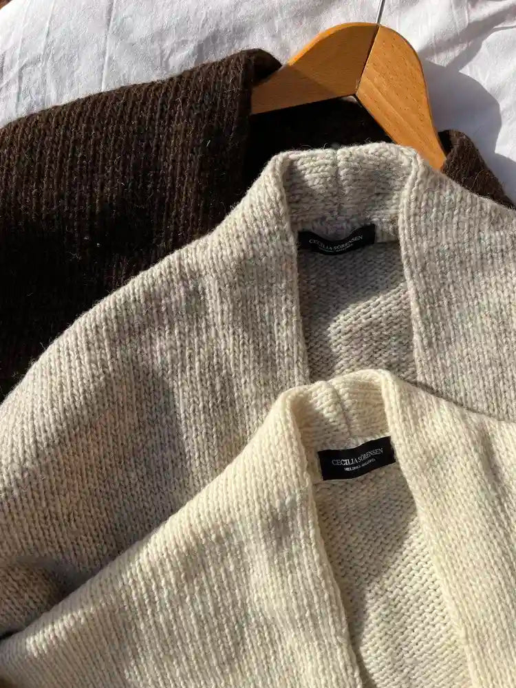 CECILIA SÖRENSEN Artisan Cardigan – Pure Ecological Wool
