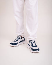 Vegan unisex sneakers blauw – sportieve schoenen van gerecycled PET