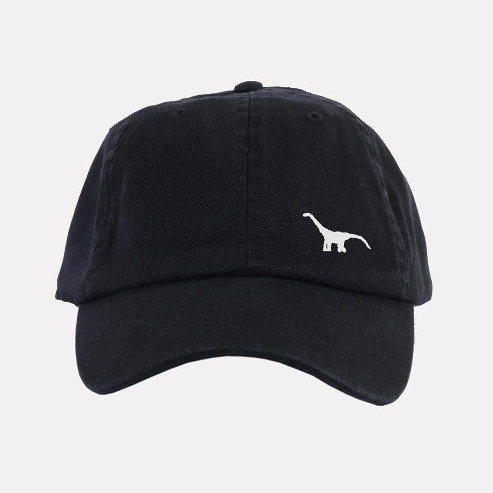 Vegan Outfitters Embroidered Dino Dad Cap in black - Unisex