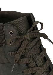 Eban Green Vegan High-Top Sneakers-Boots