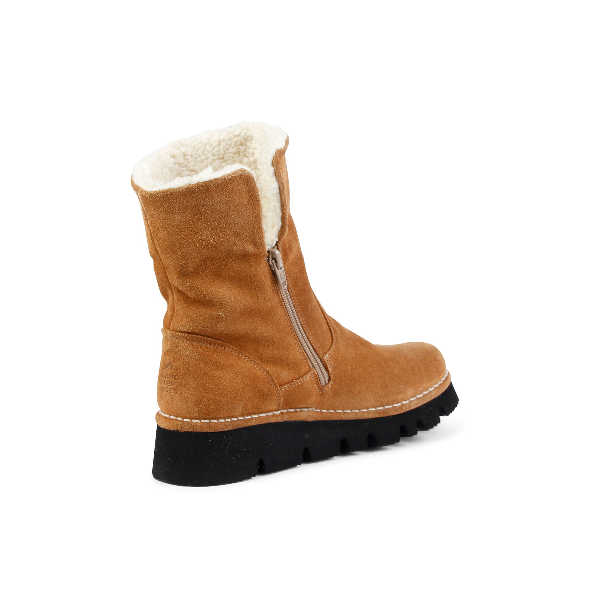 ELIA Botas cálidas de ante en Whisky