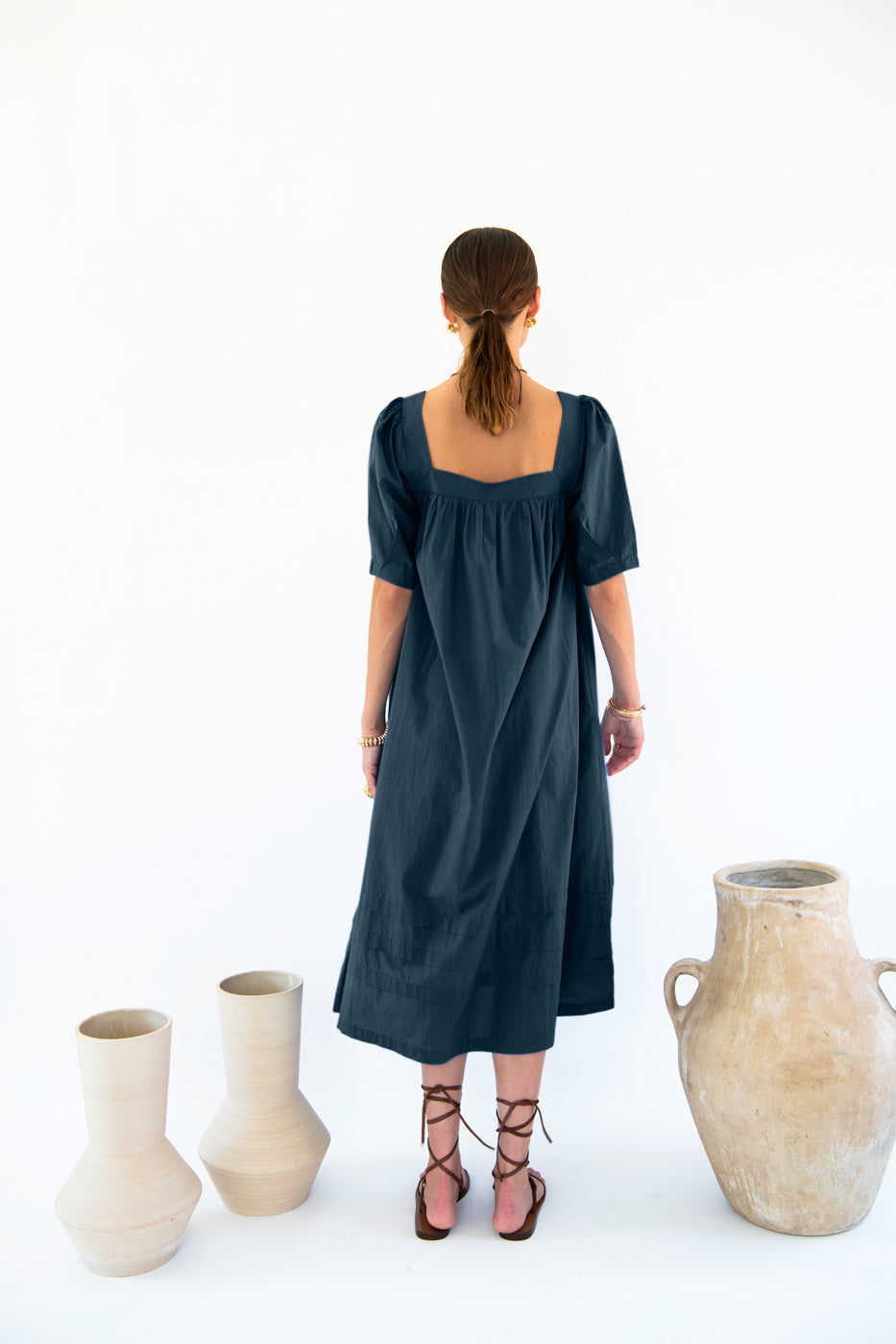 Elisa Square Neck Dress-Neu Nomads