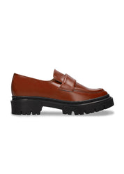 ESEL Brown Vegan Loafers - Ecomarket.com