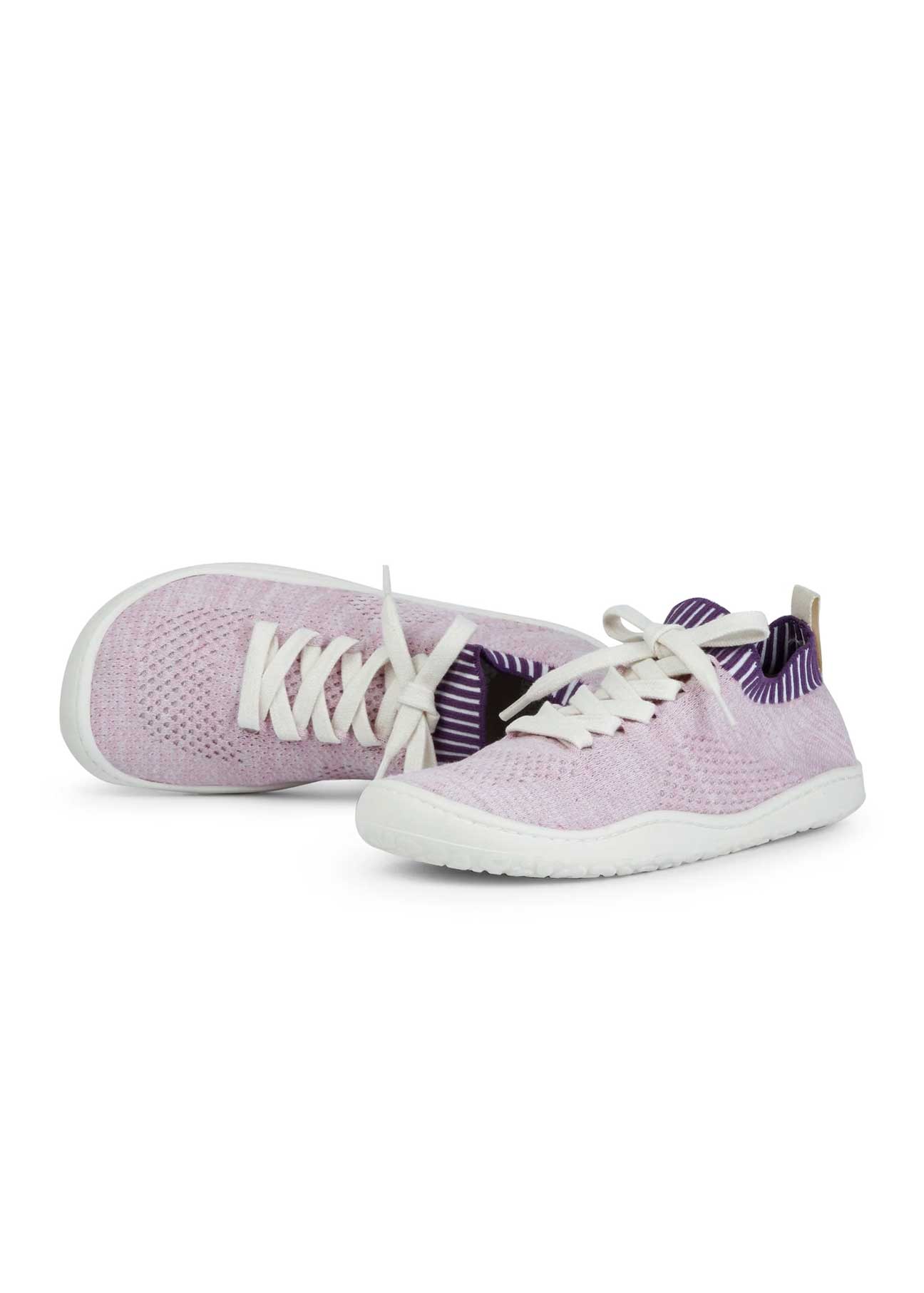 Essence Knitted sneaker – Hemp & Tencel Edition - Lilac - Ecomarket.com