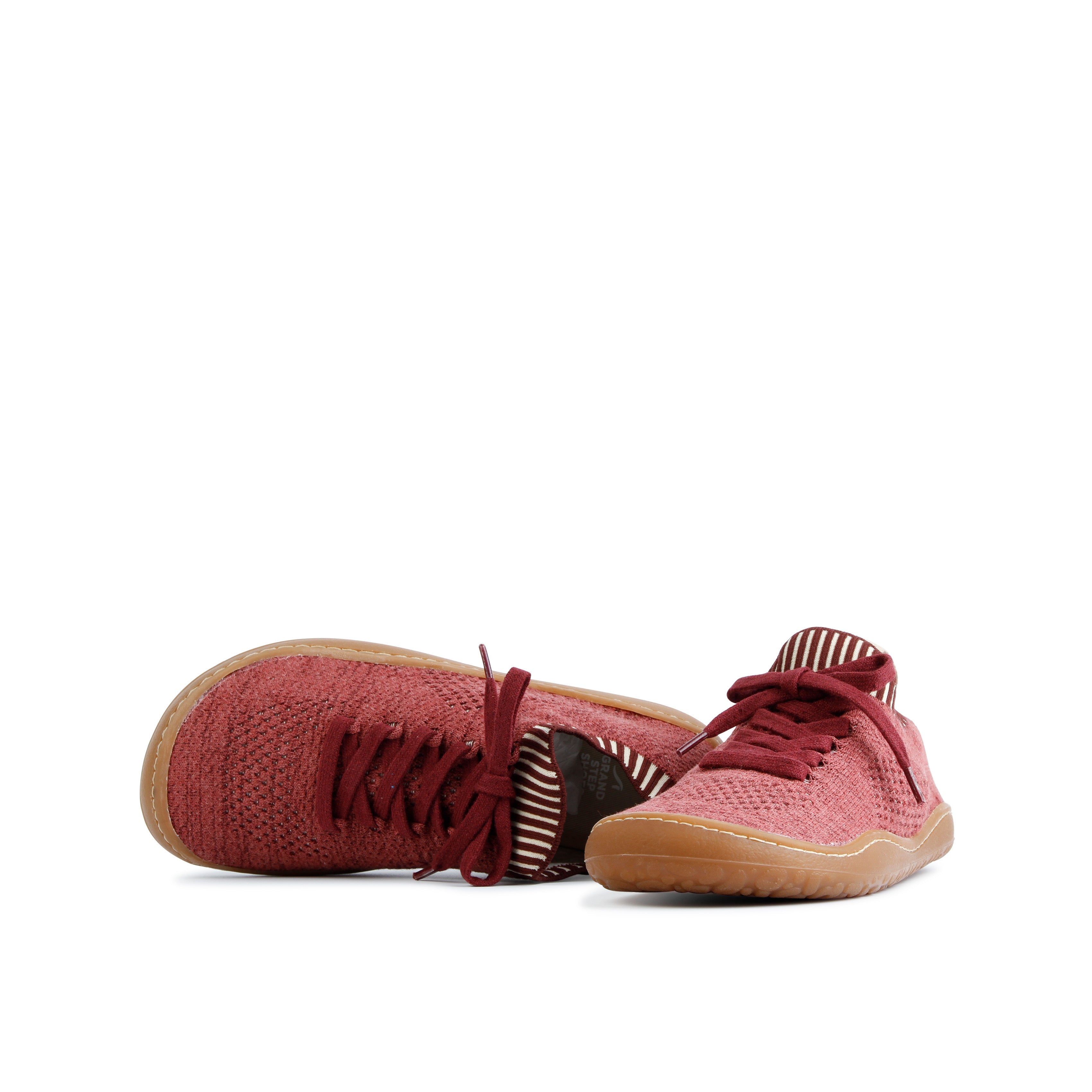 Essence Knitted sneaker – Hemp & Tencel Edition - Bordeaux