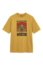 SUPER CHAI Mens GOTS Organic Cotton Tee - Honey