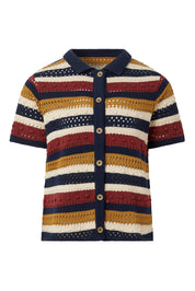 CLARA - Organic Cotton Cardigan - Multi