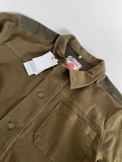 CHRISTOPHE - Organic Cotton Jacket - Green patch