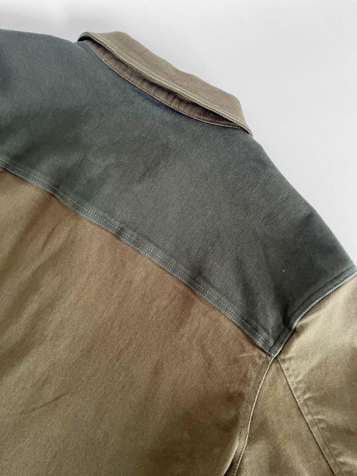 CHRISTOPHE - Organic Cotton Jacket - Green patch