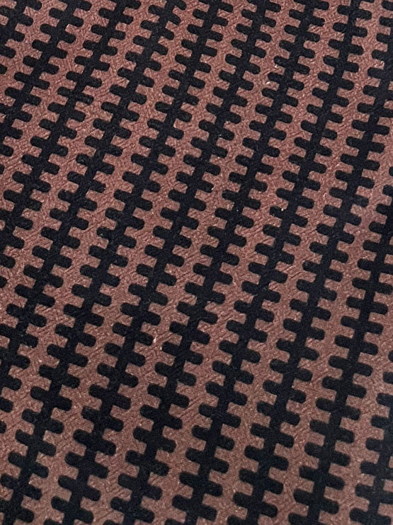 SPINDRIFT - Organic Cotton Shirt - Brown Stripe