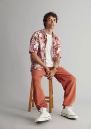Pantaloni Jogger ADAM da Uomo - Cotone Organico Argilla